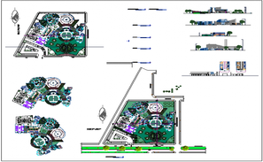 Hostel layout plan dwg file - Cadbull