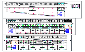 The restaurant building section drawing specified in this file ...