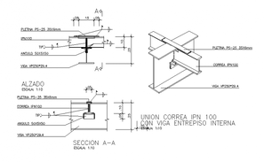 Ceiling detail section dwg file - Cadbull