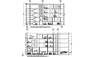 3 D modal home planning detail dwg file - Cadbull