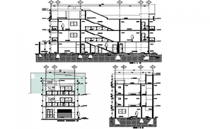 Housing master plan detail drawing in dwg file. - Cadbull