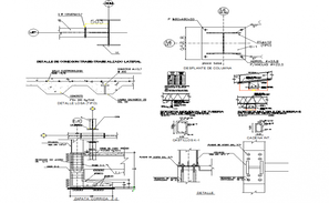 Typical section details of the floor-mounted and installation are given ...