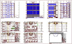 Section C-C’ detail dwg file - Cadbull