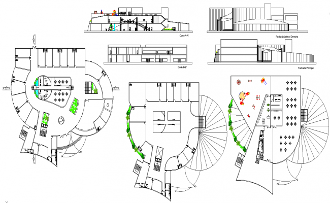 Supermarket Floor Plan In DWG File Cadbull