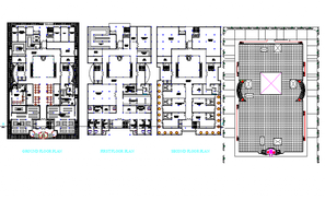 Shopping mall building structure detail Dwg file in Autocad - Cadbull