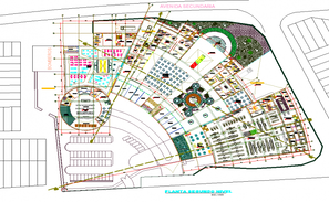 Material storage warehouse plan is given in this 2D Autocad DWG drawing ...