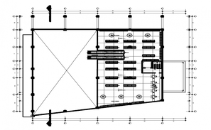 Shopping Mall Plan In AutoCAD File - Cadbull