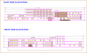 Hospital floor plan with dimension Autocad File - Cadbull