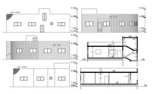 House Plan With Swimming Pool And Garden Design AutoCAD File - Cadbull