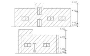 Guard House plan AutoCAD File - Cadbull