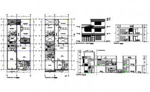 Facade system of section detail of the side door is given in this ...