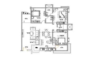 40 X 40 House Plan Design DWG File(178 Square Yards) - Cadbull