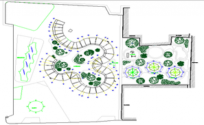 Terrace garden details on cad - Cadbull on Garden Cad
 id=91633