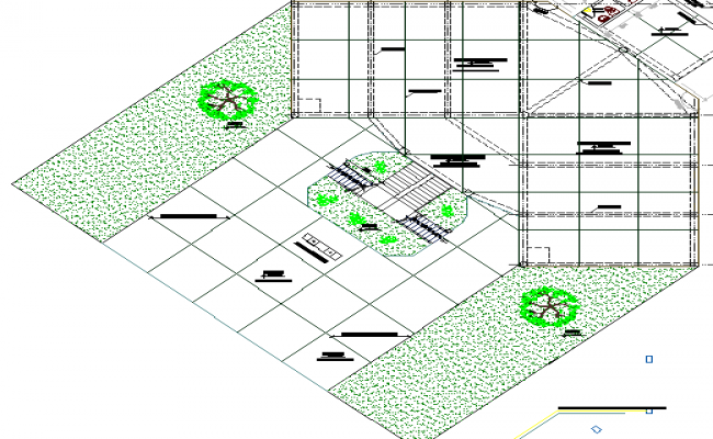 Office Flooring And Electrical Layout Plan Design AutoCAD File - Cadbull