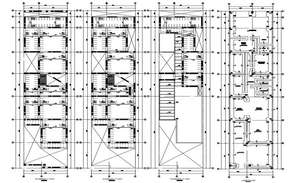 Front elevation home plan autocad file - Cadbull