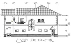 Foundation plan of 8x12m residential house plan is given in this ...