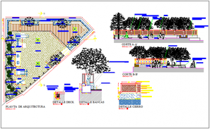 Cad Dwg Drawing file gives the detail of the plan of public park ...