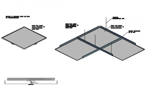 Dwg file partition detail - Cadbull