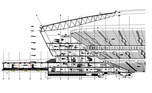 Autocad Drawing Of Temple Elevation - Cadbull