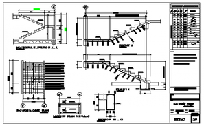 Stair Design - Cadbull