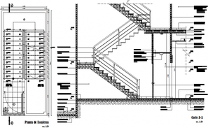 Constructive details plan dwg file - Cadbull