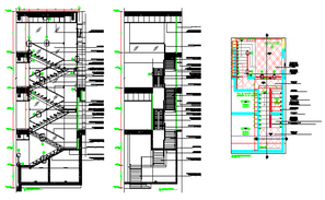 Lift working drawing in dwg file. - Cadbull