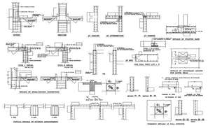 RCC Roof Slab Reinforcement Details CAD Drawing - Cadbull