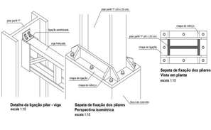 Structure detail view of sloping roof, flat roof. - Cadbull