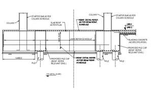 Basement wall detail elevation 3d model layout file - Cadbull