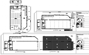 Plan, elevation and section detail dwg file - Cadbull