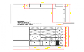 TV Unit Furniture Elevation Drawing DWG File - Cadbull