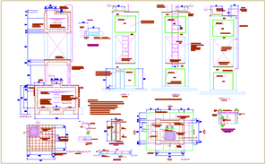 Glass structure CAD block detail layout file in autocad format - Cadbull