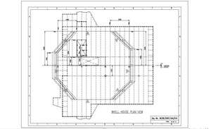 Type 1 plot no. 4 ground floor plan of bungalows with architecture view ...