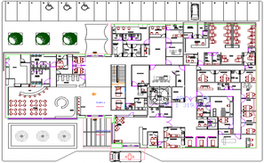 X-ray room plan details of medical hospital dwg file - Cadbull