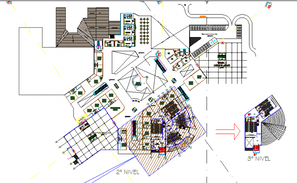 Shopping Complex cad drawing is given in this cad file. Download this ...