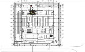 Right side section view of 20x27m apartment building is given in this ...