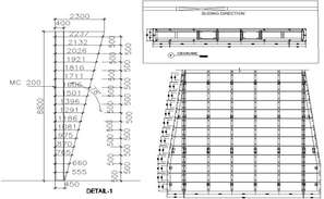 Mezzanine plan of the Warehouse are given in this AutoCAD DWG drawing ...