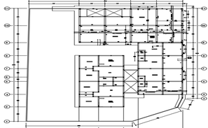 Residential dwelling house site plan irrigation layout plan details dwg ...