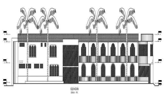 Secondary School Floor Plan - Cadbull