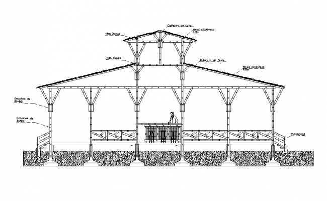 Titleblock Layout - Inches - Cadbull