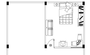 Cupboard 2d view CAD blocks detail elevation layout autocad file - Cadbull