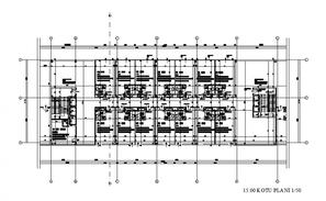 Hotel dwg file - Cadbull