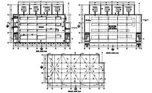 Autocad drawing for news channel office - Cadbull