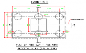 The file shows the Autocad 2D DWG drawing file of the cable trench ...