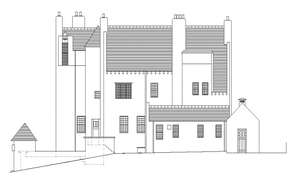 2D Autocad drawing file gives the detail of the plan elevation and ...