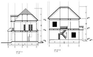 Parapet wall sectional detail dwg file - Cadbull