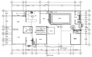 House Elevation Design AutoCAD Drawing - Cadbull