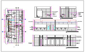 Public Toilet Plan Cad File - Cadbull