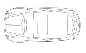 Maruti Alto 2D AutoCAD drawing is given in this file - Cadbull