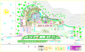 Hotel Design View With Elevation View Of Hotel Dwg File - Cadbull